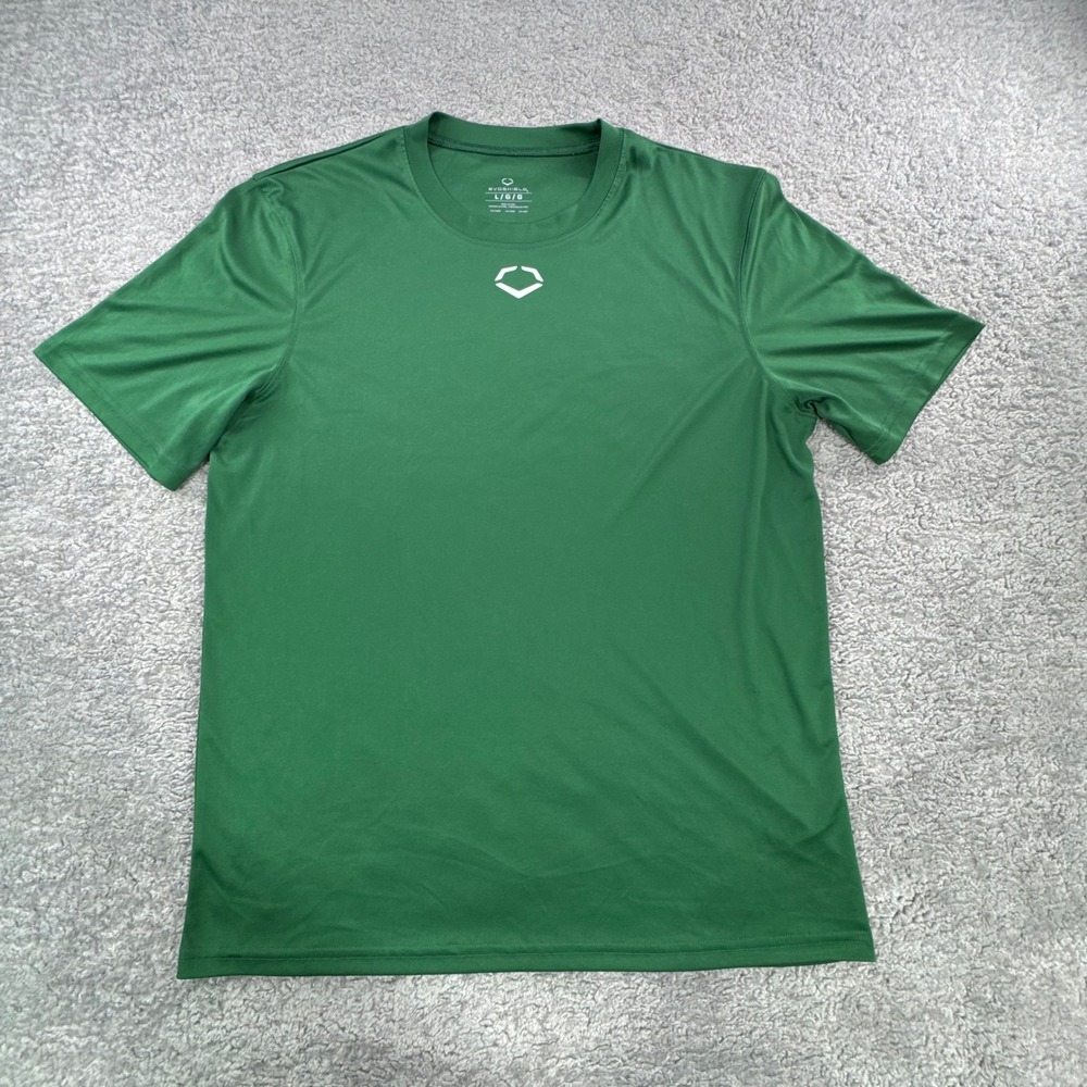 EvoShield Mens WB60034 Training Performance T-Shirt Green Large